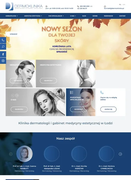 Dermoklinika – klinika dermatologii i medycyny estetycznej w Łodzi