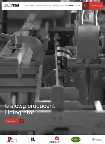 PROTiM – producent maszyn i linii pakujących