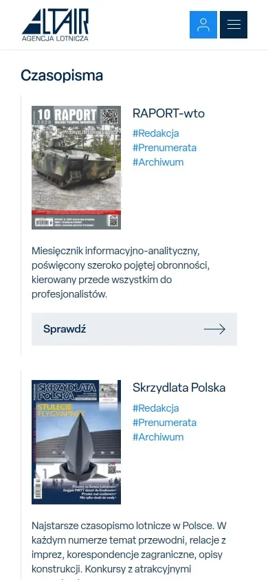 altair.com.pl na telefonie