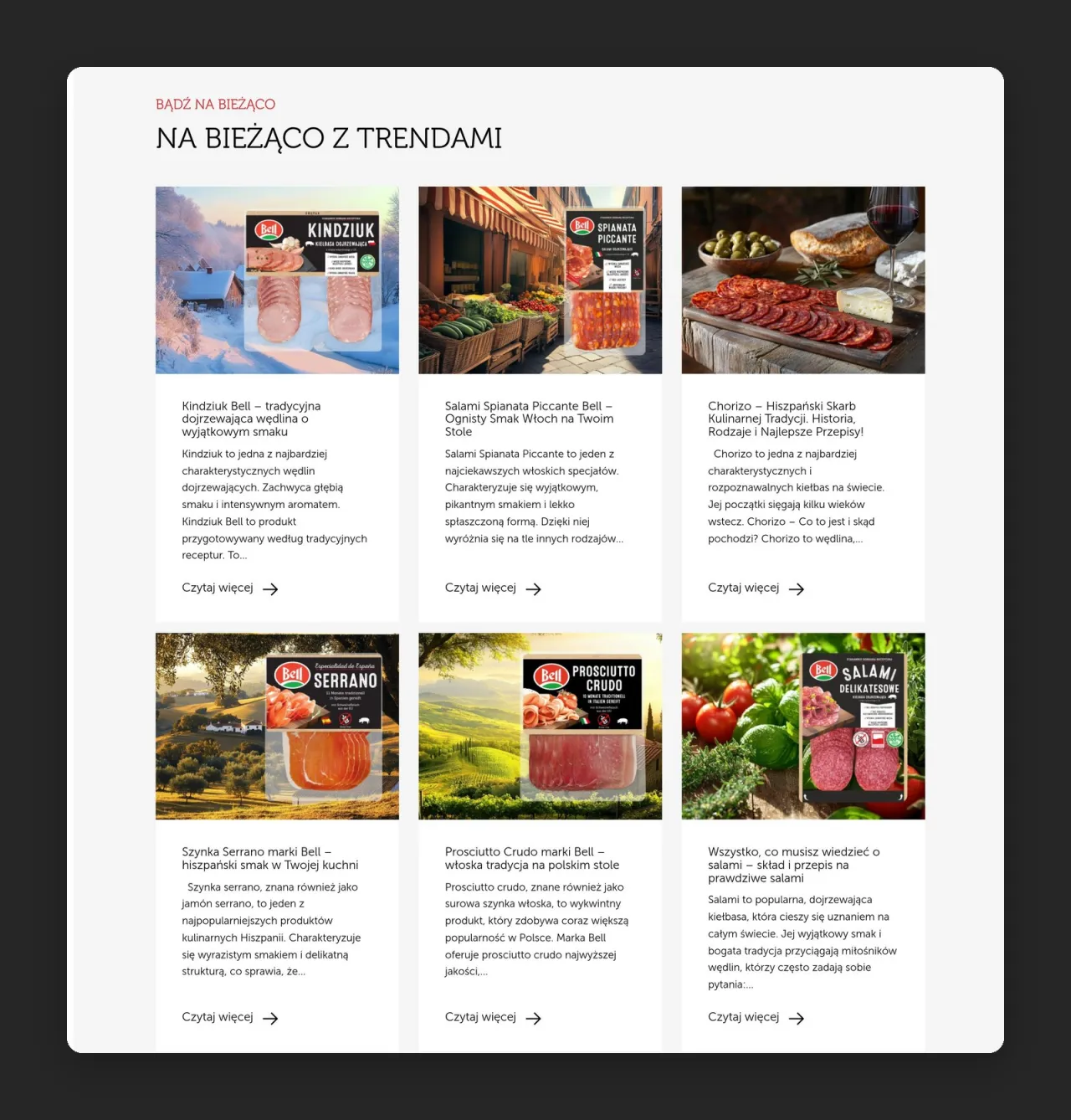 Blog „Na bieżąco z trendami” na bellpolska.com.pl