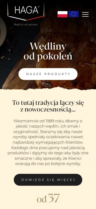 haga.com.pl na telefonie