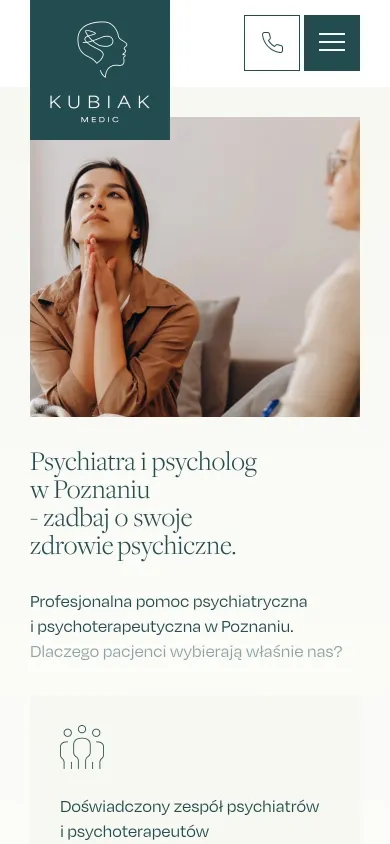 kubiakmedic.pl na telefonie