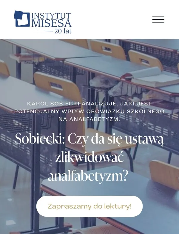 Instytut Misesa – serwis i sklep internetowy