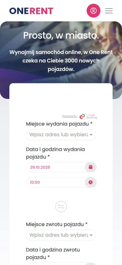 onerent.pl na telefonie