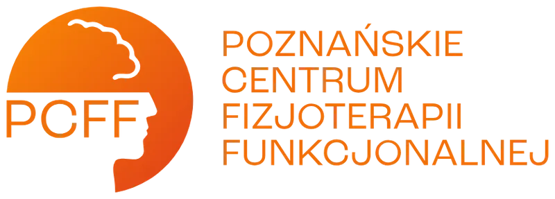 Logo PCFF – Poznańskie Centrum Fizjoterapii Funkcjonalnej