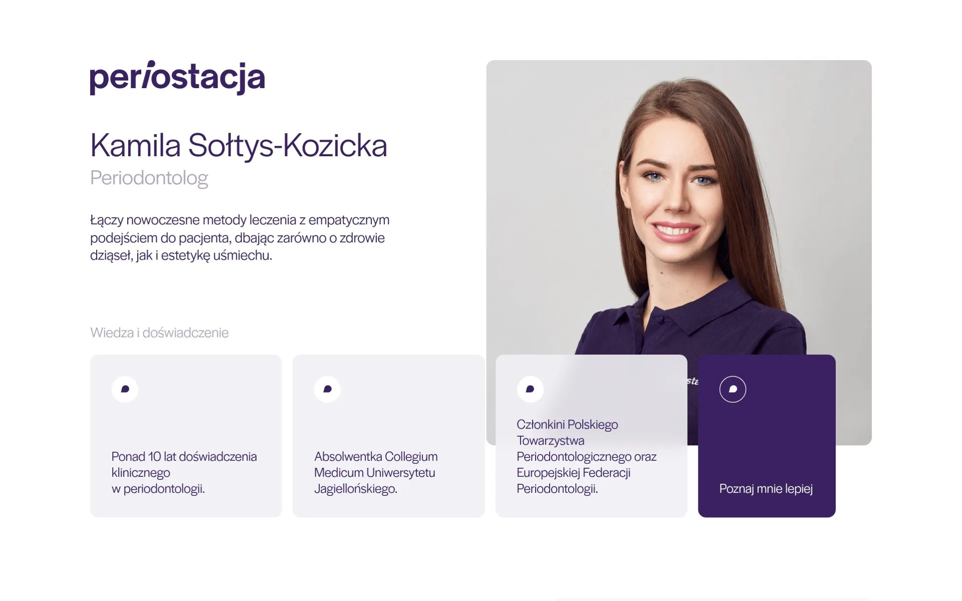 Przewijanie strony periostacja.pl na komputerze