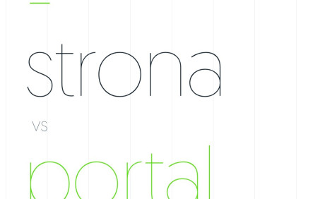 Ilustracja: porównanie strony internetowej z portalem internetowym