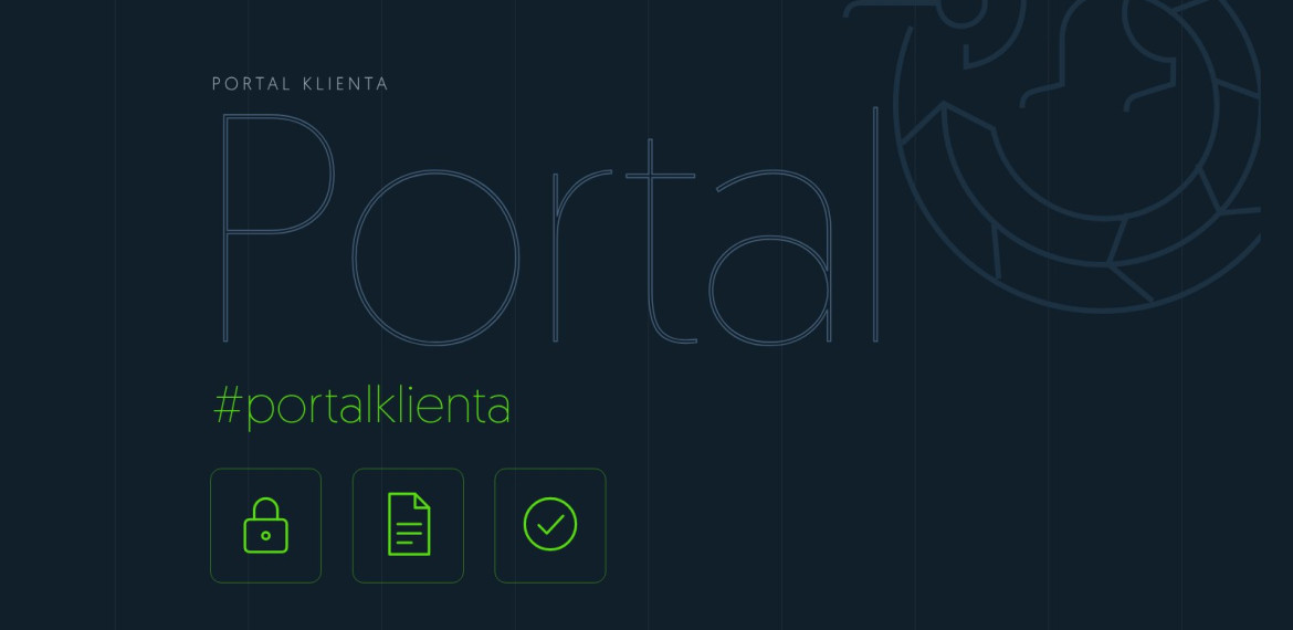 Ilustracja: portal klienta – logowanie, dokumenty i potwierdzone statusy
