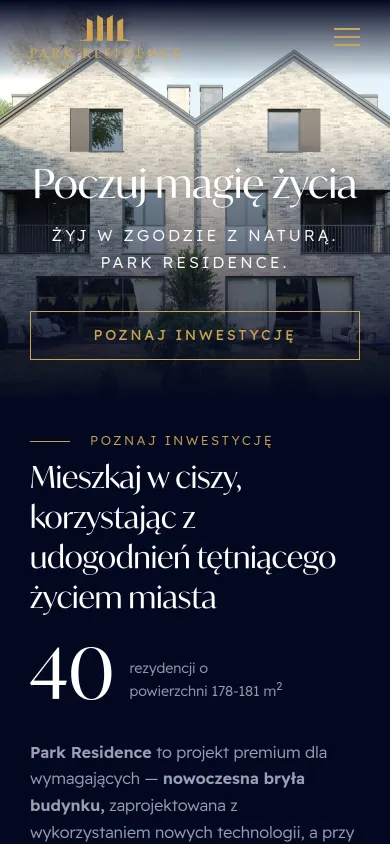 parkresidence.com.pl na telefonie