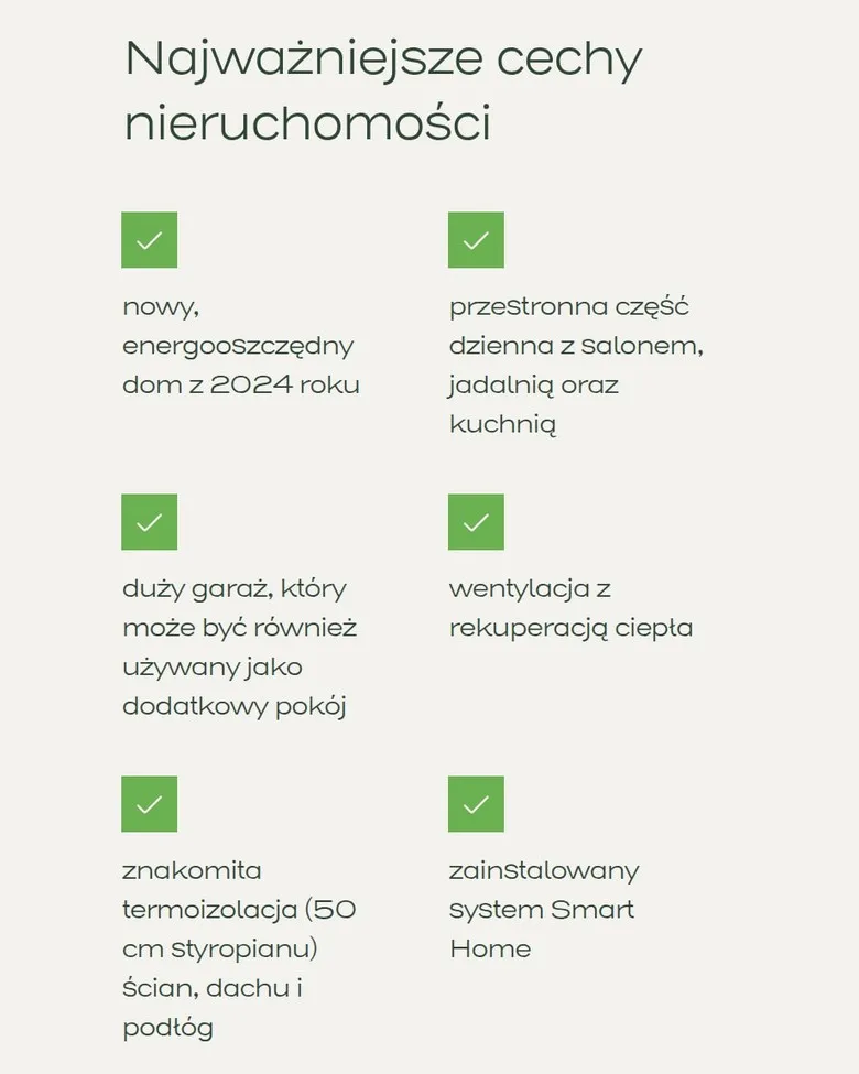 Najważniejsze cechy nieruchomości na telefonie