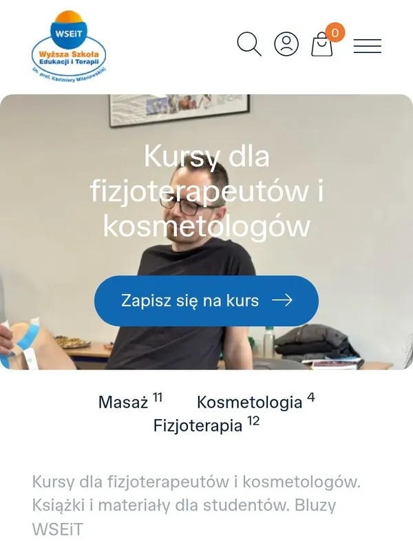 Sklep WSEiT – kursy, książki i bluzy