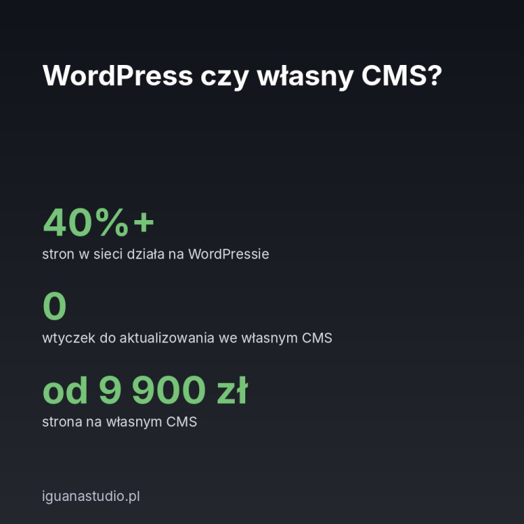 Ilustracja: WordPress czy własny CMS – porównanie